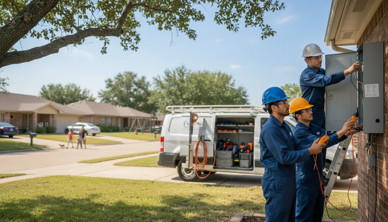 Certified electrician providing emergency electrical services in Lucama, NC